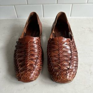 Sunsteps Leather Loafer Sandal